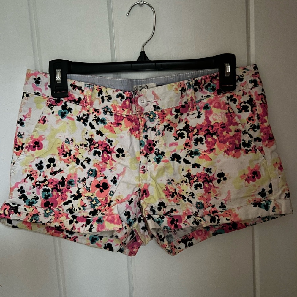 SO brand Floral Junior Girls Shorts